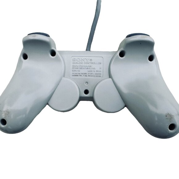 Sony PlayStation 1 PSone Analog Controller Gray Genuine SCPH-110 - Picture 6 of 9